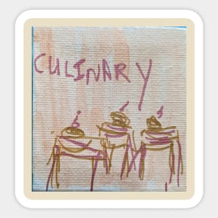 Culinary Sticker